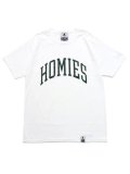 FOR THE HOMIES COLLEGIATE TEE WHITE