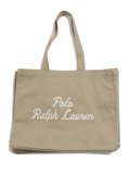 【送料無料】POLO RALPH LAUREN CANVAS EAST WEST TOTE BAG