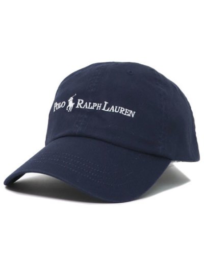 画像1: 【送料無料】POLO RALPH LAUREN COTTON TWILL BALL LOGO CAP