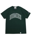 FOR THE HOMIES COLLEGIATE TEE DARK GREEN