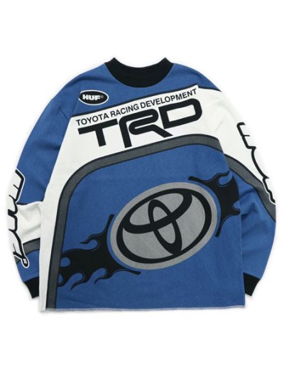 画像1: 【送料無料】HUF TOYOTA TRD GRANDSTAND JERSEY
