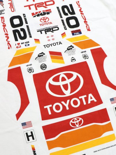 画像4: HUF TOYOTA TRD STICKERED TEE
