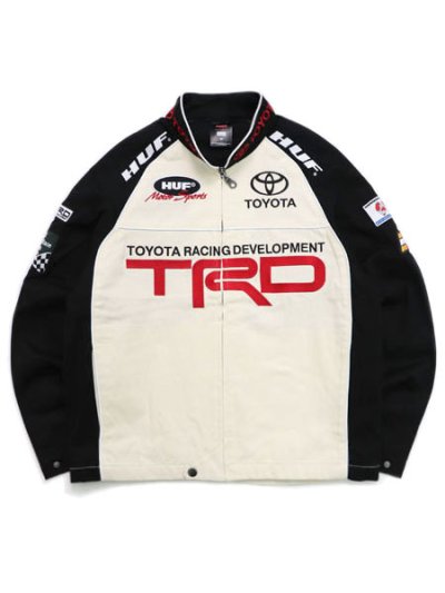 画像1: 【送料無料】HUF TOYOTA TRD PODIUM RACING JACKET
