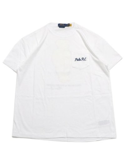 画像1: 【送料無料】POLO RALPH LAUREN CLASSIC FIT POLO BEAR POCKET TEE