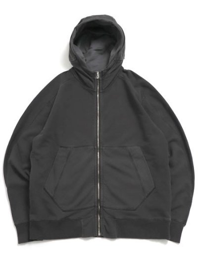 画像1: 【送料無料】Ten-c ZIP UP HOODY AIRBRUSHED DIAGONAL FLEECE