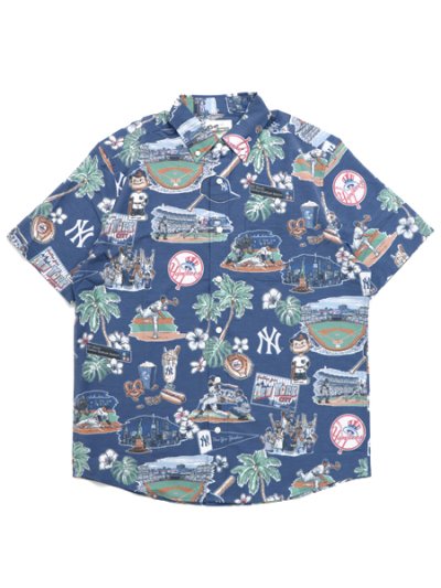 画像1: 【送料無料】REYN SPOONER NEW YORK YANKEES 2025 SCENIC SHIRT