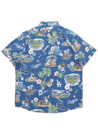画像1: 【送料無料】REYN SPOONER LOS ANGELES DODGERS 2025 SCENIC SHIRT