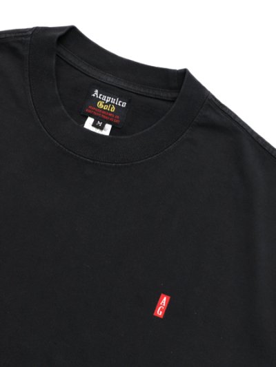 画像3: ACAPULCO GOLD 7.1oz HEAVY HITTERS TEE FADED BLACK