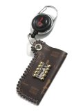 B.B.SIMON BROWN LOGO LIGHTER HOLDER