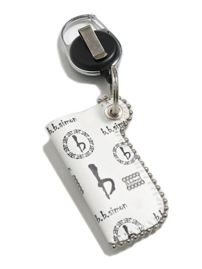 画像2: B.B.SIMON WHITE LOGO LIGHTER HOLDER
