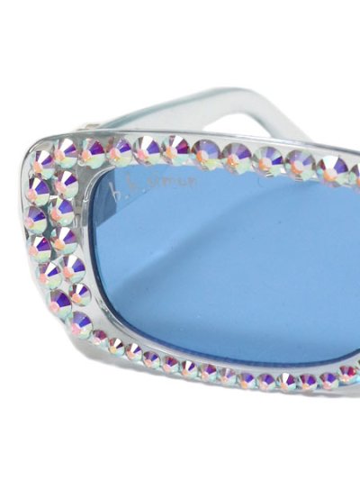 画像4: 【送料無料】B.B.SIMON BB CRYSTAL SUNGLASSES CLEAR SKY BLUE