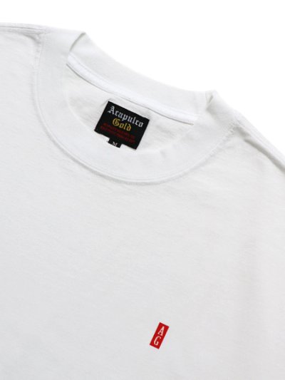 画像3: ACAPULCO GOLD 7.1oz HEAVY HITTERS TEE FADED WHITE