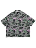 VANS STICKER GFX SS SHIRT GREY STICKER PRINT