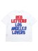 画像1: 【送料無料】RED LETTERS NOT LA LOVERS TEE (1)