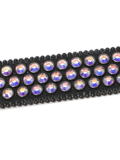 画像5: 【送料無料】B.B.SIMON KHAYYAM BLACK AB LEATHER BELT