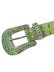 画像3: 【送料無料】B.B.SIMON X EVOL by FUTURE LEATHER BELT