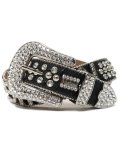 【送料無料】B.B.SIMON BB SIMON CLEAR LEATHER BELT