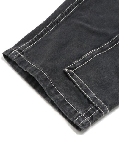 画像8: 【送料無料】TRUE RELIGION VINNY BIG T DENIM CARGO SHORT BULLET BKW