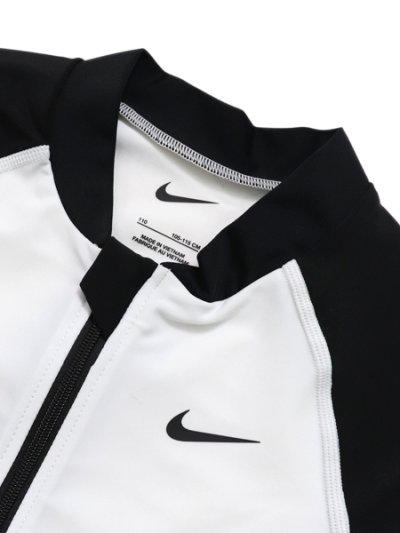 画像3: 【KIDS】NIKE TODDLER BOYS ZIP RASH GUARD-BLACK