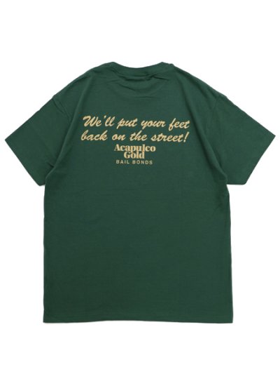 画像2: ACAPULCO GOLD BAIL BOND TEE FOREST GREEN