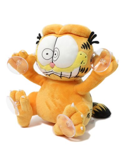 画像2: Kidrobot GARFIELD WINDOW CLINGER 8" SCARED