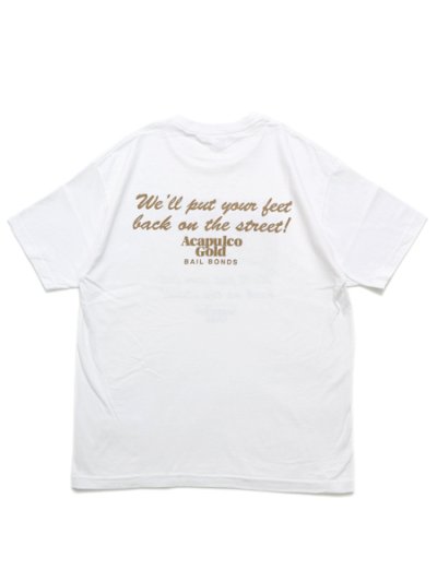 画像2: ACAPULCO GOLD BAIL BOND TEE WHITE