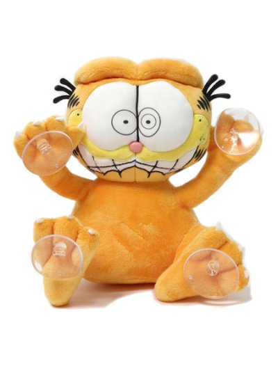 画像1: Kidrobot GARFIELD WINDOW CLINGER 8" SCARED