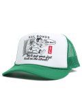 ACAPULCO GOLD BAIL BOND TRUCKER CAP GREEN/WHITE