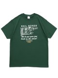 ACAPULCO GOLD BAIL BOND TEE FOREST GREEN