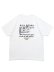 画像1: ACAPULCO GOLD BAIL BOND TEE WHITE (1)