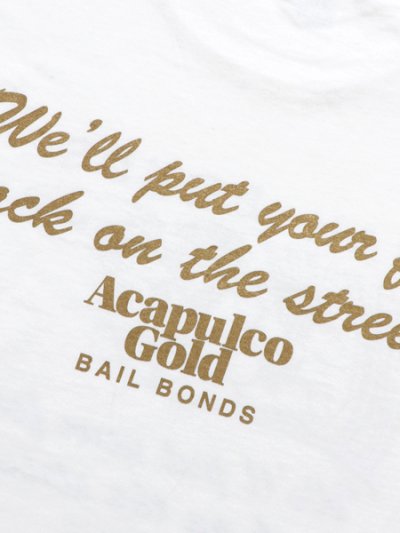 画像4: ACAPULCO GOLD BAIL BOND TEE WHITE