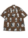 【送料無料】Rap Attack LEGENDS PRODUCER HALF SLV SHIRT DK CHOCO