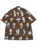 画像1: 【送料無料】Rap Attack LEGENDS PRODUCER HALF SLV SHIRT DK CHOCO (1)