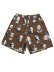 画像1: 【送料無料】Rap Attack LEGENDS PRODUCER SHORTS DARK CHOCOLATE (1)