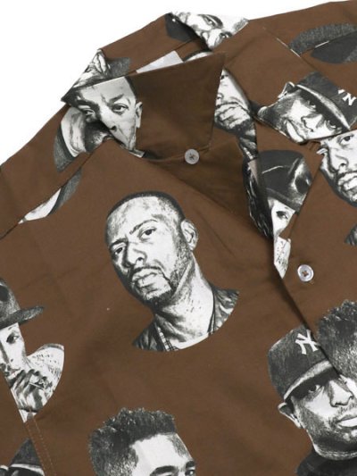 画像4: 【送料無料】Rap Attack LEGENDS PRODUCER HALF SLV SHIRT DK CHOCO
