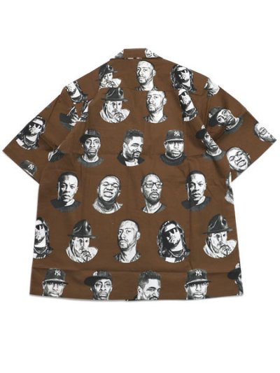 画像2: 【送料無料】Rap Attack LEGENDS PRODUCER HALF SLV SHIRT DK CHOCO