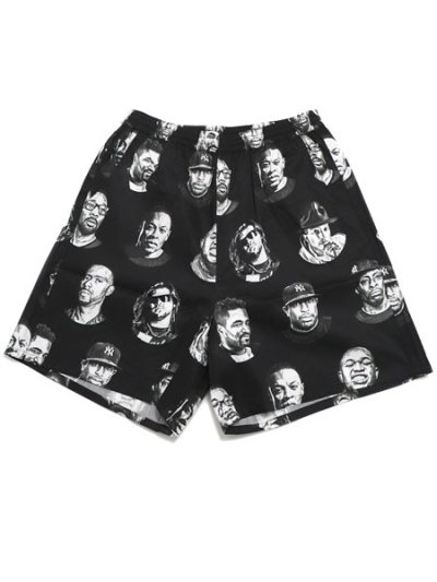 画像1: 【送料無料】Rap Attack LEGENDS PRODUCER SHORTS BLACK