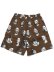 画像2: 【送料無料】Rap Attack LEGENDS PRODUCER SHORTS DARK CHOCOLATE (2)