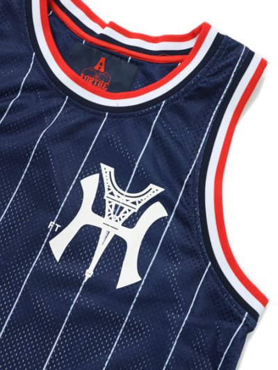 画像3: 【送料無料】FOR THE HOMIES HOMEES MESH JERSEY NAVY