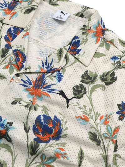 画像3: PUMA FLORAL SPORT AOP SHIRT-ALPINE SNOW
