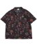 画像1: PUMA FLORAL SPORT AOP SHIRT-PUMA BLACK (1)