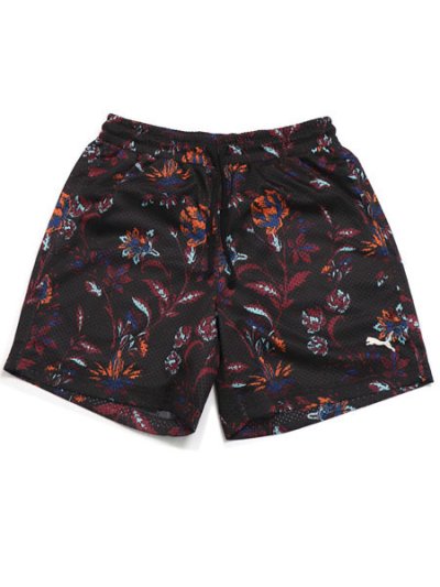 画像1: PUMA FLORAL SPORT AOP SHORT-PUMA BLACK