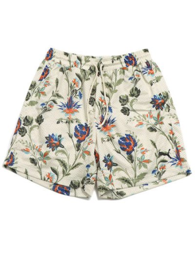画像1: PUMA FLORAL SPORT AOP SHORT-ALPINE SNOW