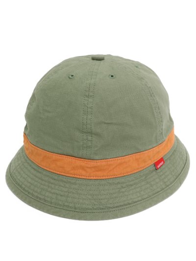 画像1: ACAPULCO GOLD BELL HAT OLIVE/ORANGE