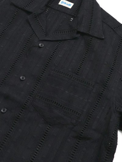 画像3: 【送料無料】SCHOTT CR SHIRT EMBROIDERY