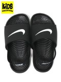 【KIDS】NIKE KAWA SLIDE TD BLACK/WHITE/BLACK