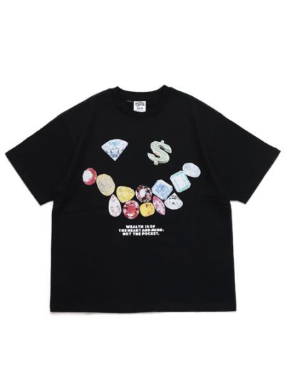 画像1: 【送料無料】BILLIONAIRE BOYS CLUB BB SMILE WASHED CROPPED FIT TEE