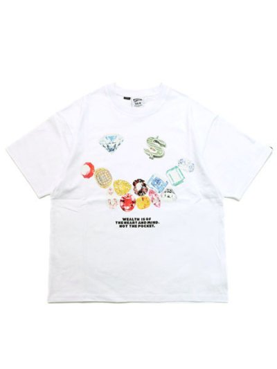 画像1: 【送料無料】BILLIONAIRE BOYS CLUB BB SMILE WASHED CROPPED FIT TEE