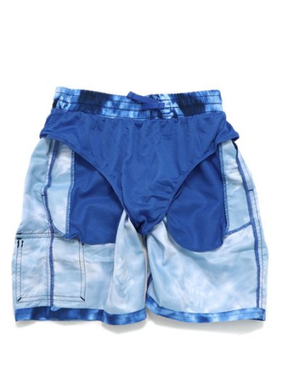 画像8: 【KIDS】NIKE BOYS BOYS TIEDYE CAMO 7" VOLLEY SHORT BLUE