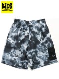 【KIDS】NIKE BOYS TIEDYE CAMO 7" VOLLEY SHORT WOLF GY
